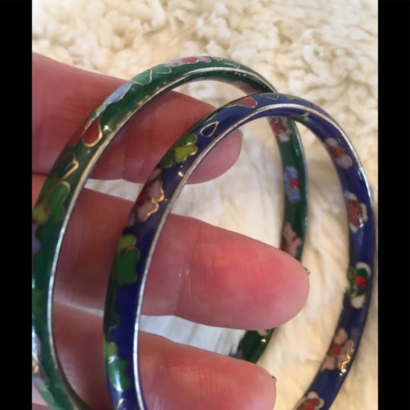 Jewelry - ♥️Vintage Cloisonné Bracelets.♥️